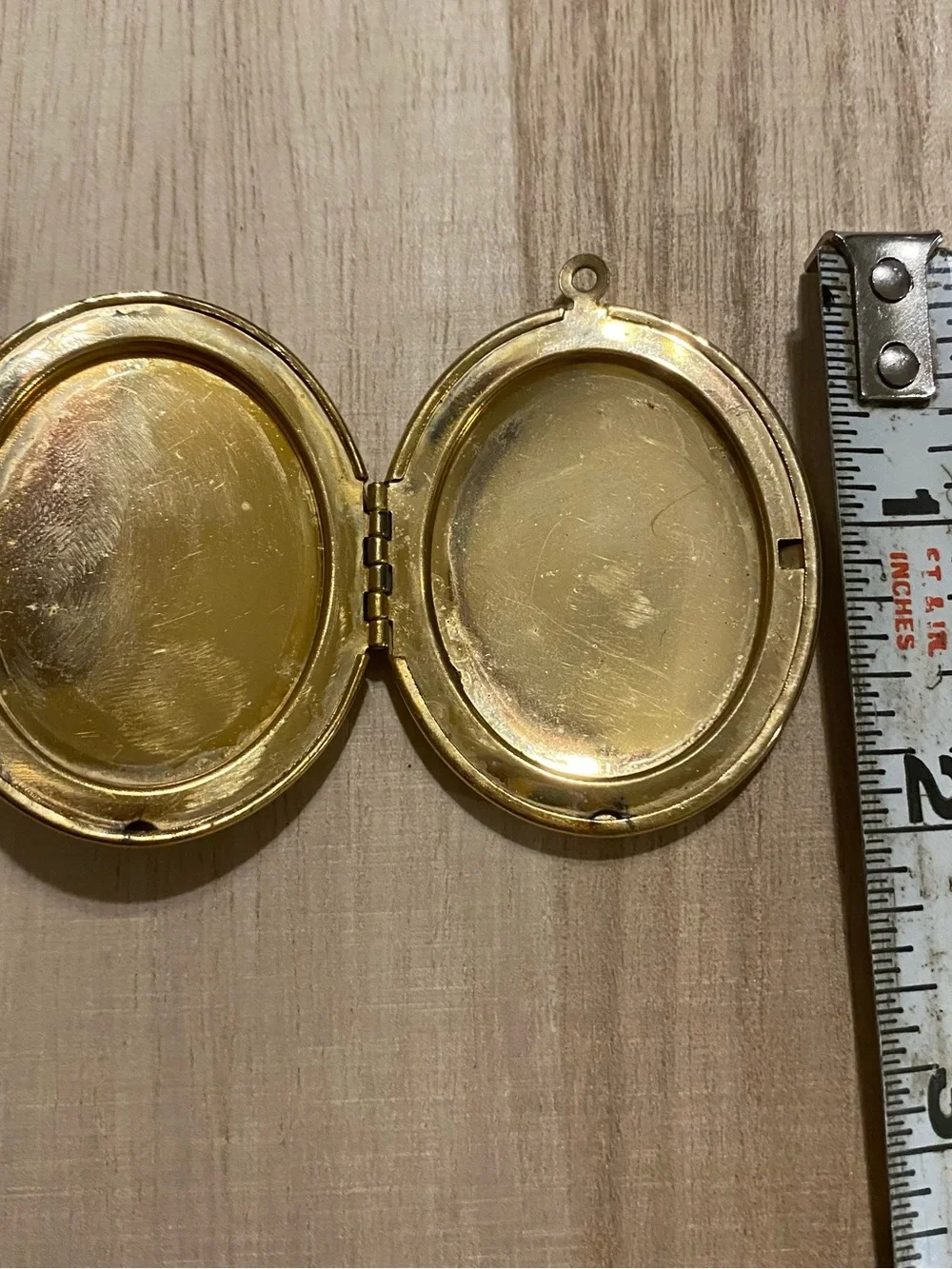 Vintage Floral Locket Pendant